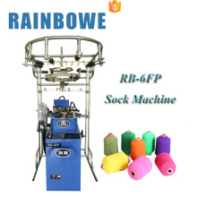 RB brand chinese small computer sock knitting machine for korean cotton socks for sale